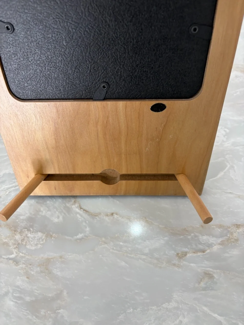 Wooden 'KEYS' Wall Key Holder with Display Window for Picture - Natural